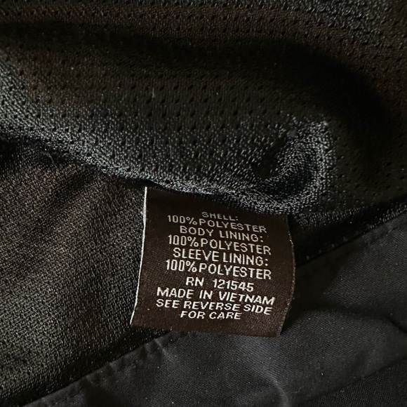 Michael Michael Kors womens Black windbreaker jacket medium - Picture 5 of 8